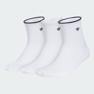 Adidas brand Unisex Originals Luna 3-Pack High Quarter Socks - New